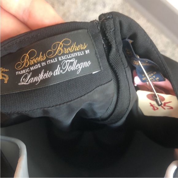 ⭐🎩Brooks Brothers Classic Black Midi Dress - Picture 9 of 9